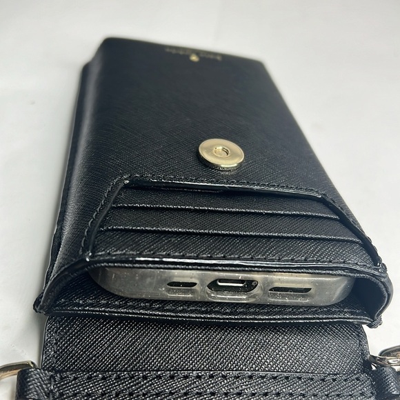 Kate Spade Cat Limited Edition Leather Crossbody Bag Phone Case Fits an IPhone - Picture 12 of 12